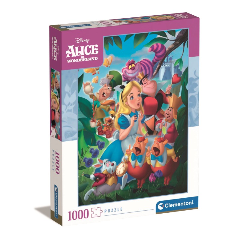 Puzzle 1000 piese Clementoni - Alice au Pays des Merveilles (Clementoni-39673)