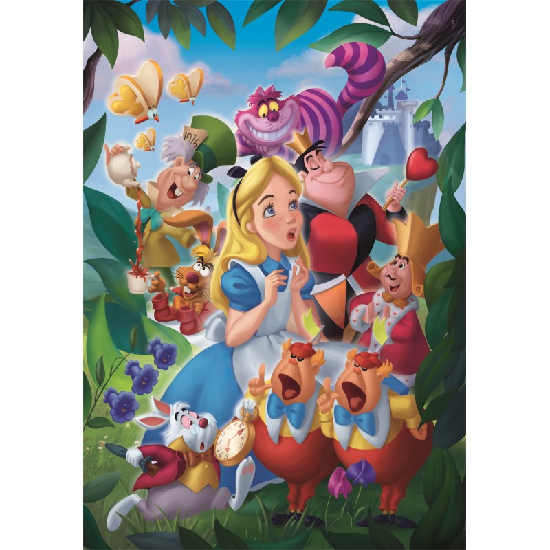 Puzzle 1000 piese Clementoni - Alice au Pays des Merveilles (Clementoni-39673)