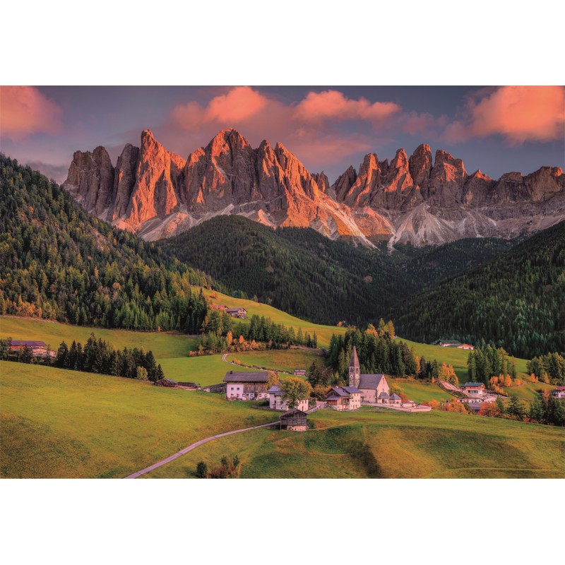 Puzzle 1000 piese Clementoni - Magical Dolomites (Clementoni-39743)