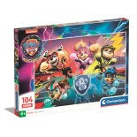 Puzzle 104 piese Clementoni - Paw Patrol, The Mighty Movie (Clementoni-27236)