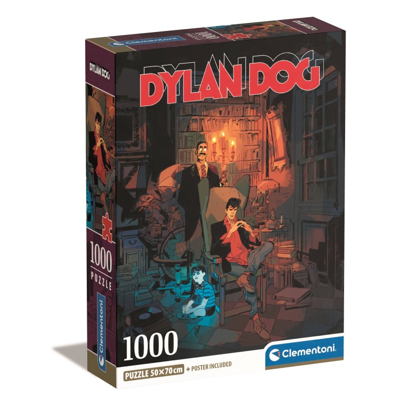 Puzzle 1000 piese Clementoni - Dylan Dog (Clementoni-39817)