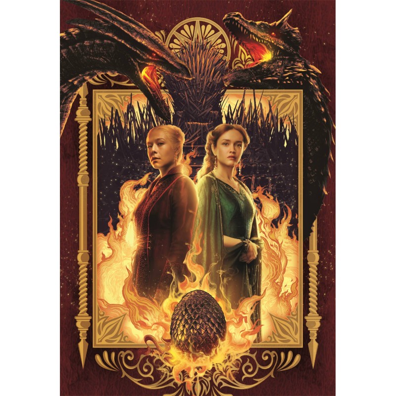 Puzzle 1000 piese Clementoni - House of the Dragon (Clementoni-39903)