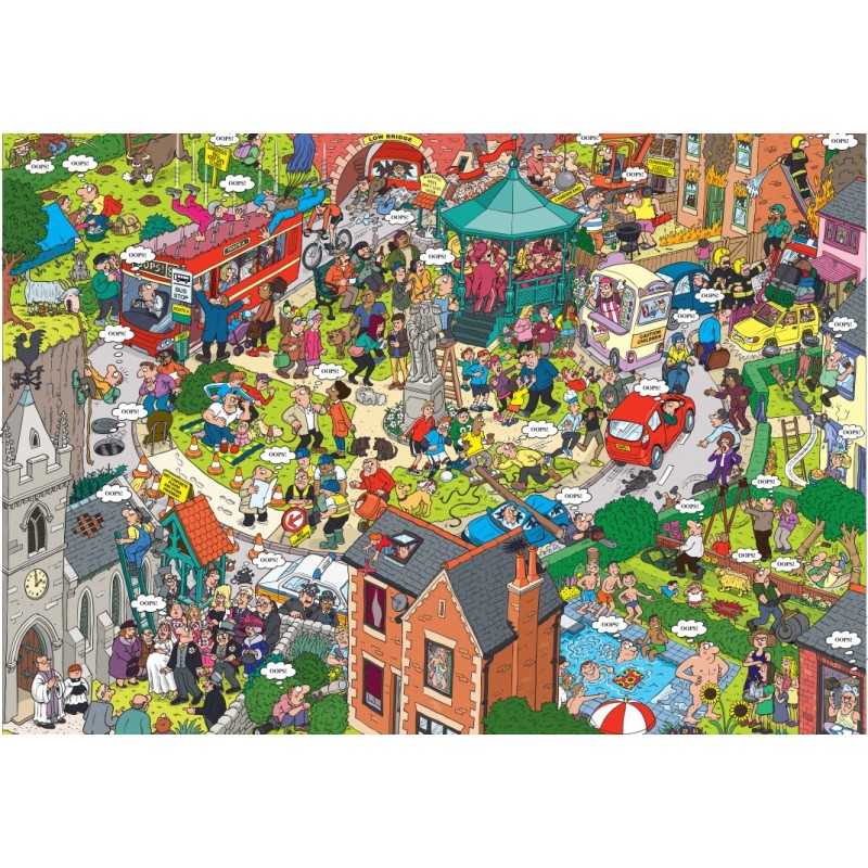 Puzzle 1000 piese Alipson - Martin Berry: What Could Go Wrong? (Alipson-Puzzle-F-50152)