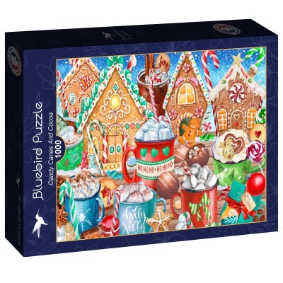 Puzzle 1000 piese Bluebird - Candy Canes And Cocoa (Bluebird-Puzzle-F-91084)