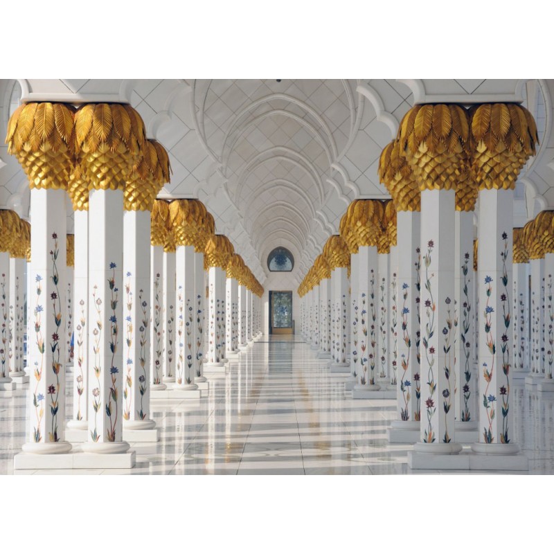 Puzzle 24 piese Grafika Kids - Sheikh Zayed Mosque in Abu Dhabi, United Arab Emirates (Grafika-Kids-01145)