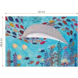 Puzzle 240 piese D-Toys - Tropical - Aquatic World (Dtoys-78469)