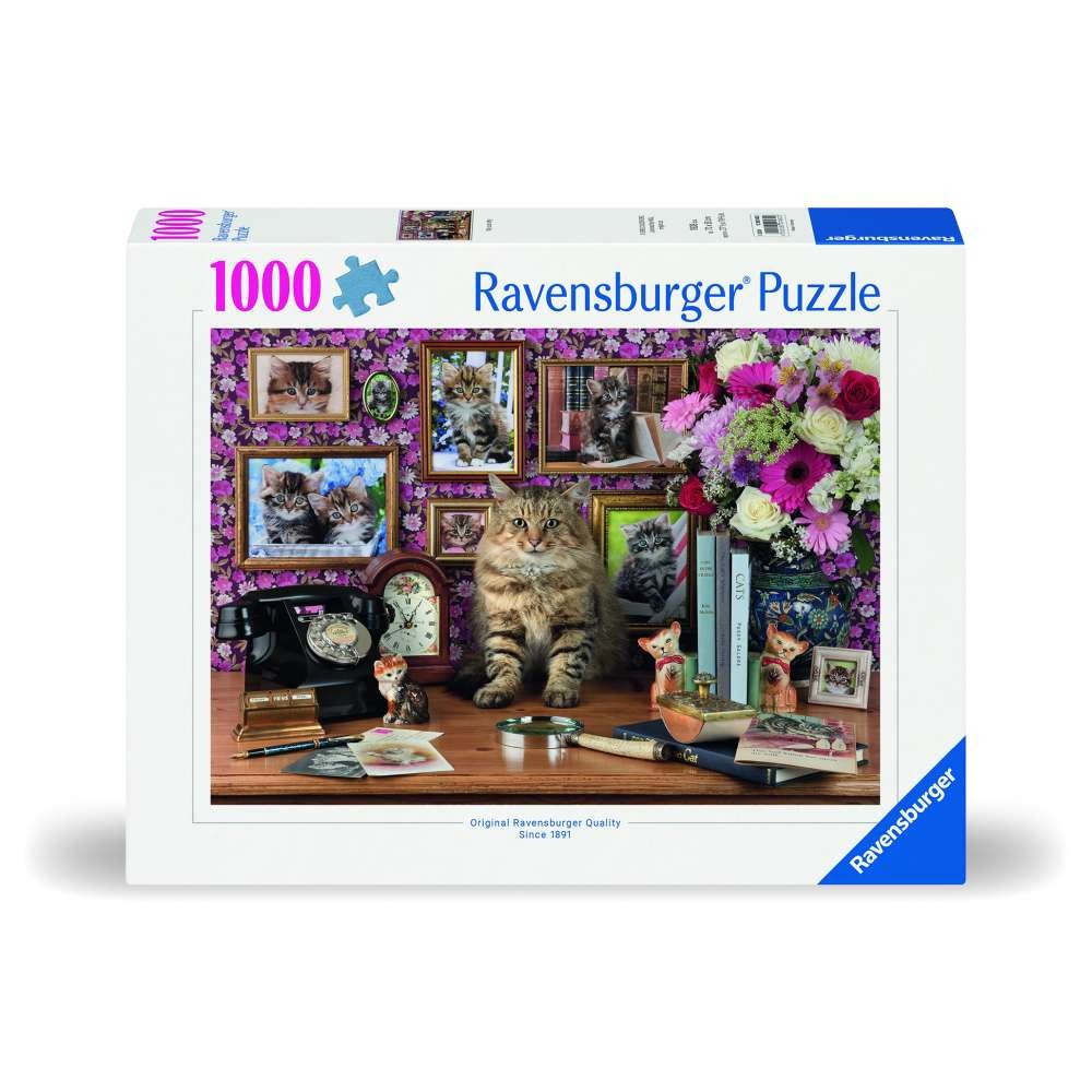 Puzzle 1000 Piese Ravensburger - Pisicuta Draguta...