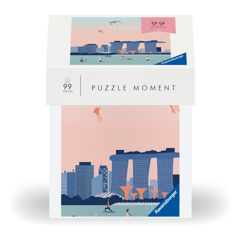 Puzzle 99 Piese Ravensburger - Moment Singapore (Ravensburger-01379)