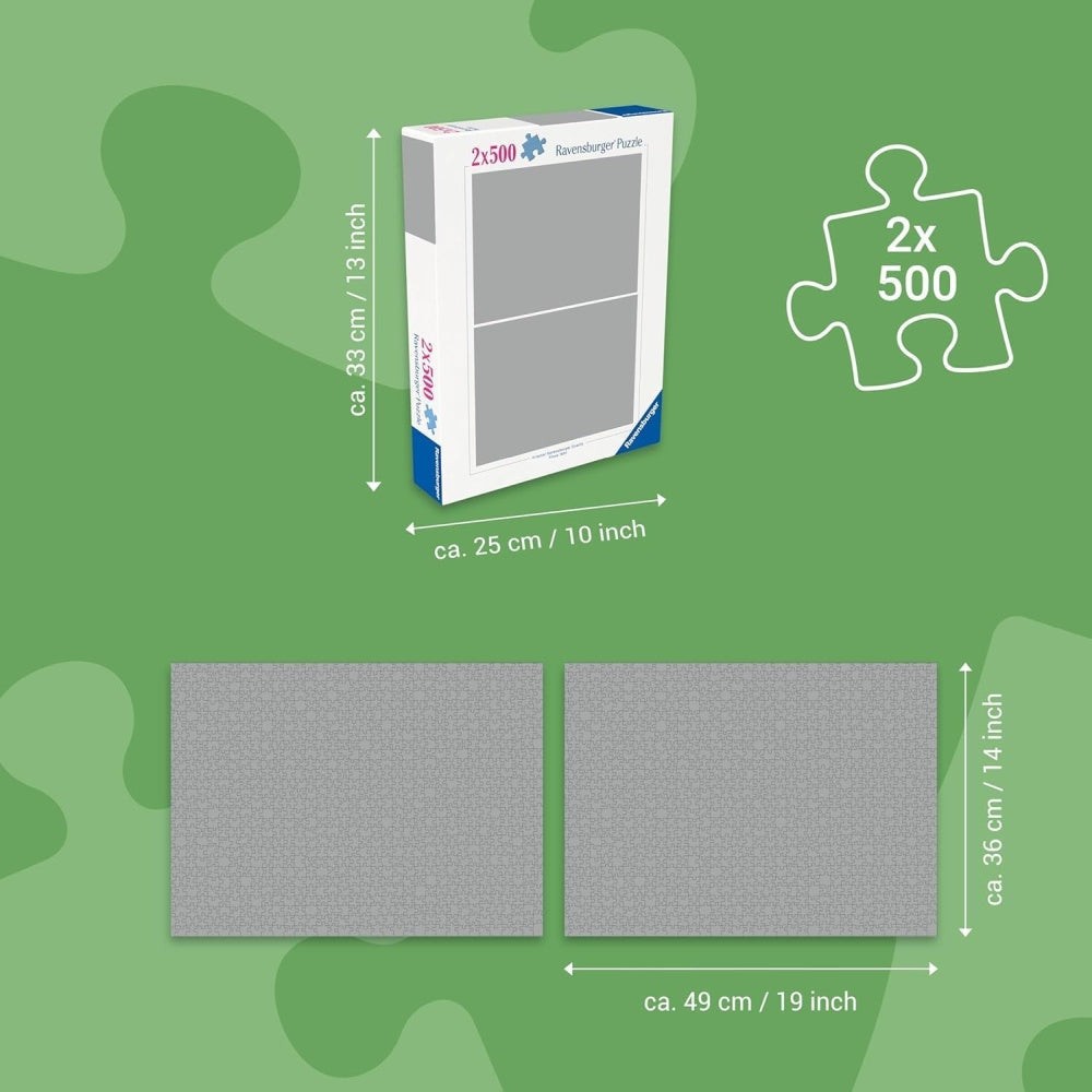 Puzzle 2x500 Piese Ravensburger - Pisicute (Ravensburger-00232)