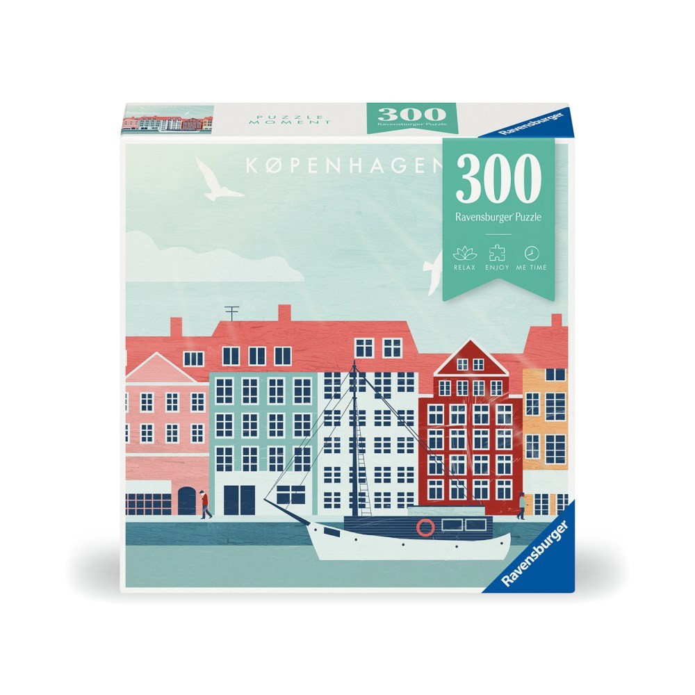 Puzzle 300 Piese Ravensburger - Copenhaga (Ravensburger-00769)