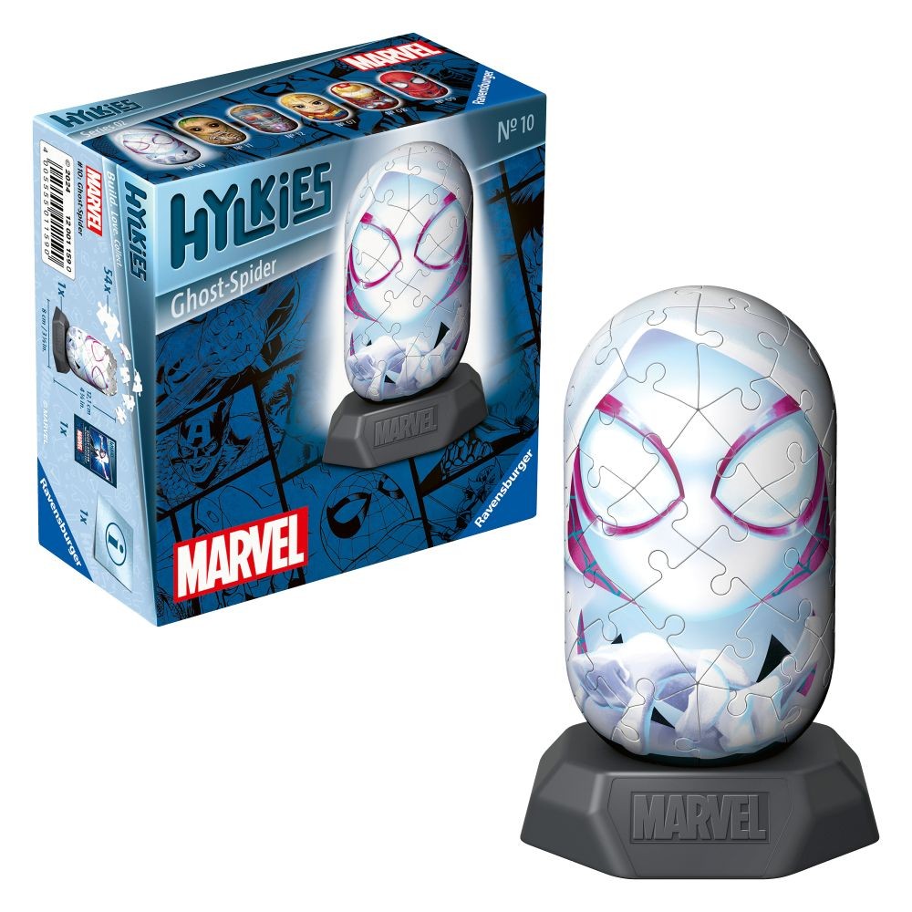 Puzzle 3D Cu 54 Piese Ravensburger - Hylkies Marvel Ghost Spider (Ravensburger-01159)