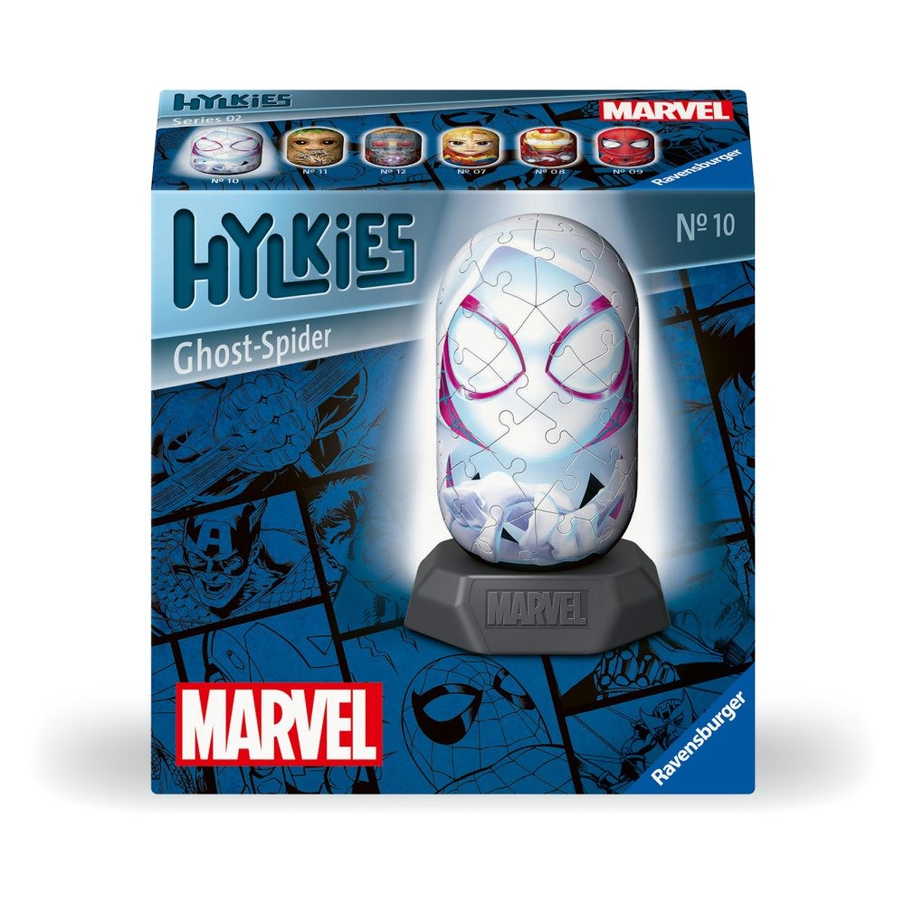 Puzzle 3D Cu 54 Piese Ravensburger - Hylkies Marvel Ghost Spider (Ravensburger-01159)