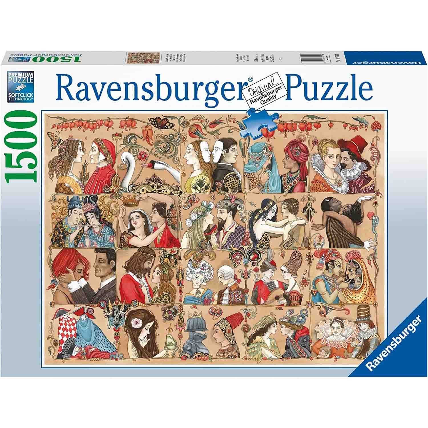 Puzzle 1500 Piese Ravensburger - Dragostea Vazuta in Timp (Ravensburger-16973)