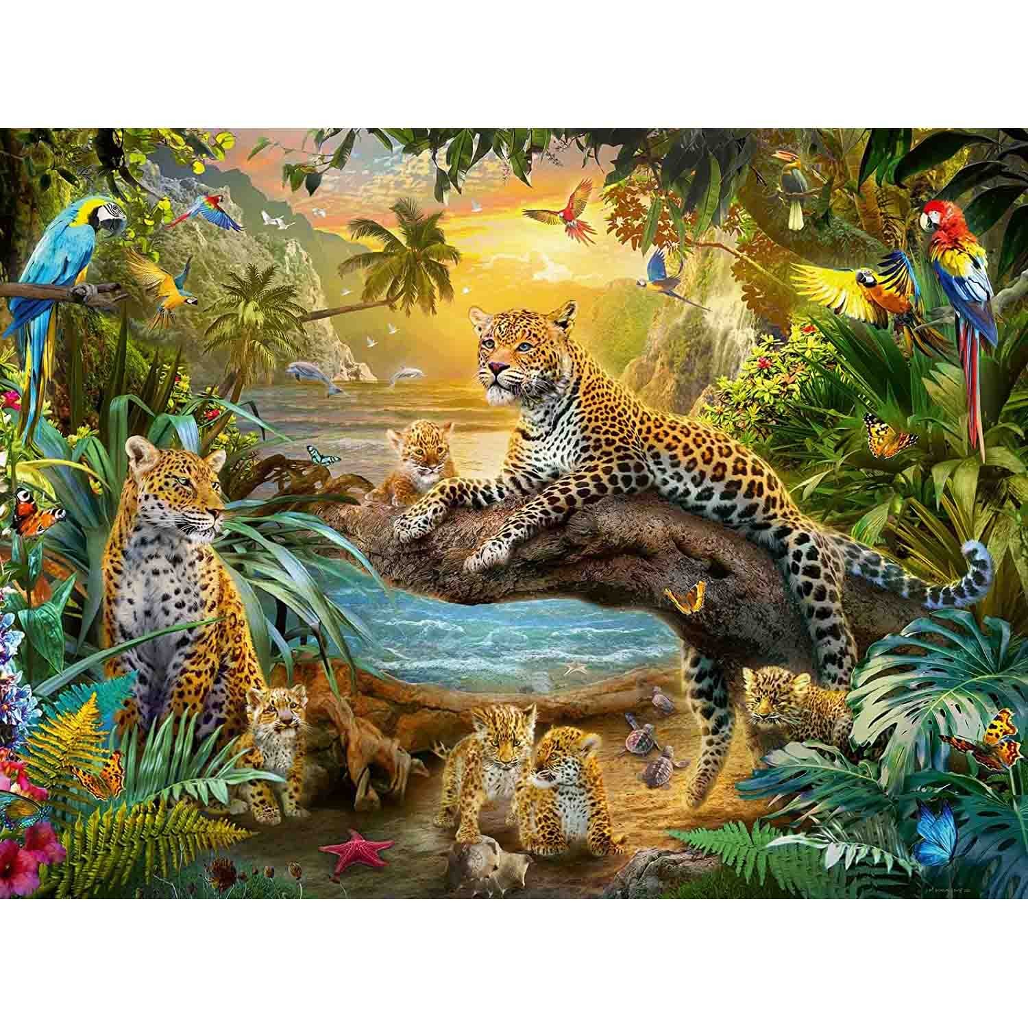 Puzzle 1500 Piese Ravensburger - Animale in Savana...