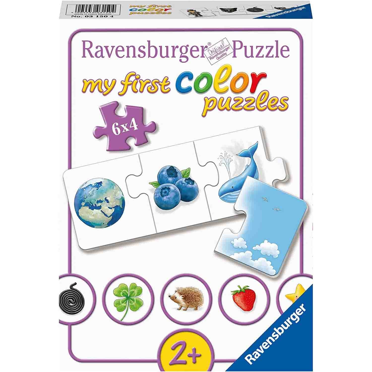 Puzzle 6x4 Piese Ravensburger - Obiecte Colorate...