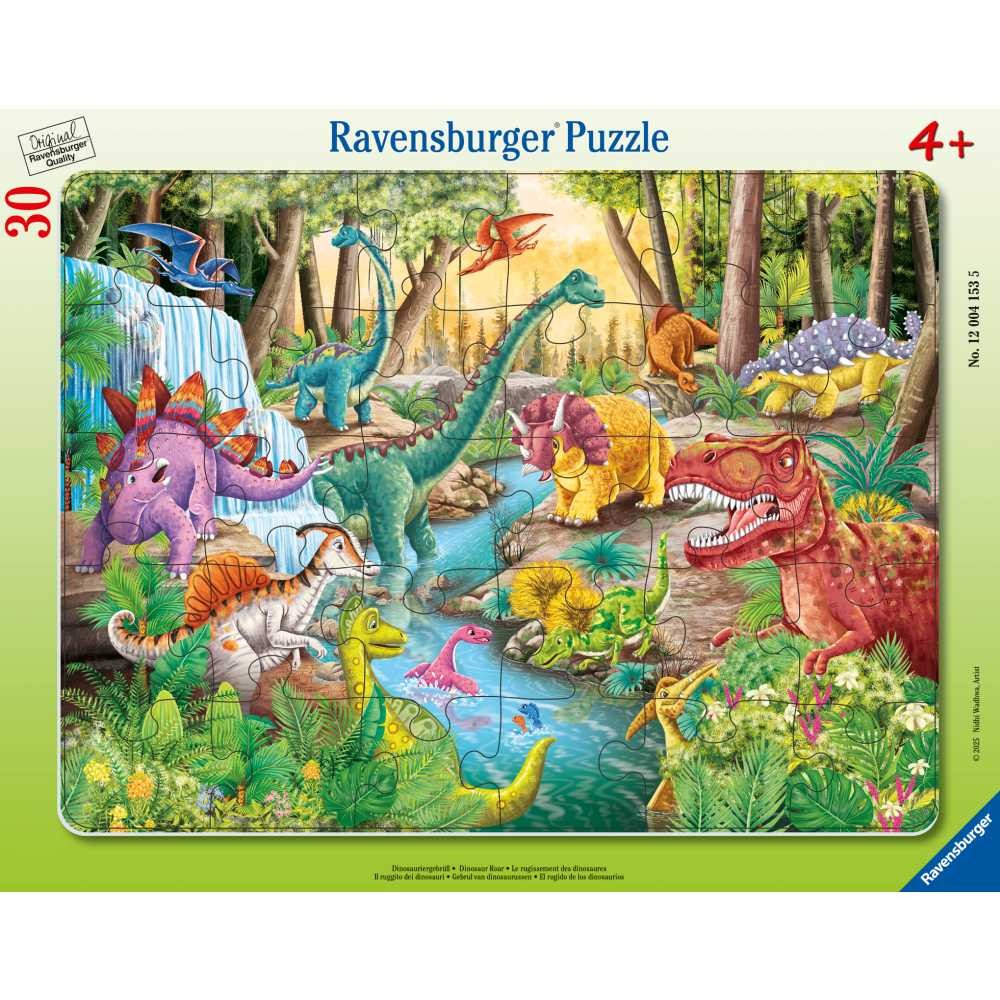 Puzzle 30 Piese Tip Ramă Ravensburger - Urletul...