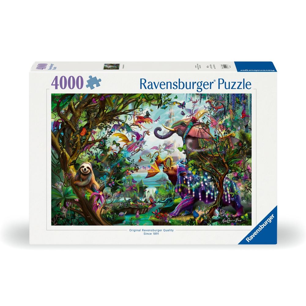 Puzzle 4000 Piese Ravensburger - Animale Tropicale (Ravensburger-00812)