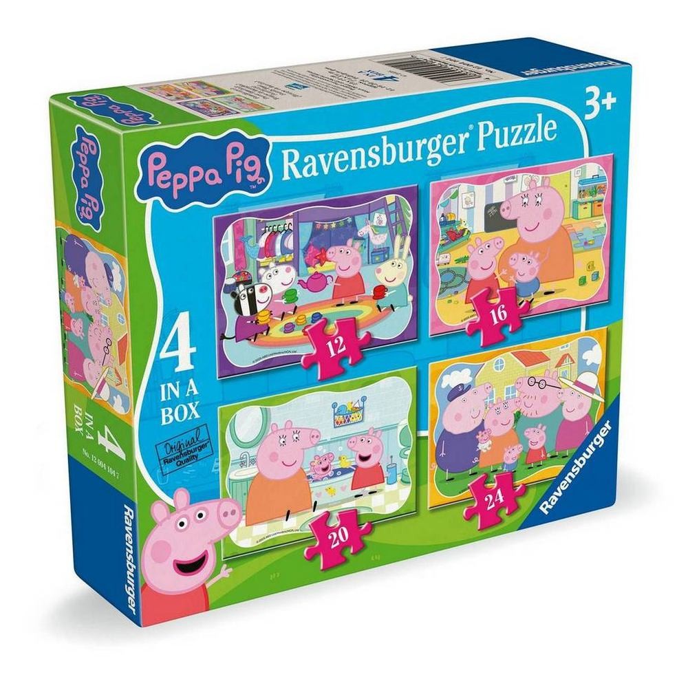 Puzzle 12/16/20/24 Piese Ravensburger - Peppa Pig in...