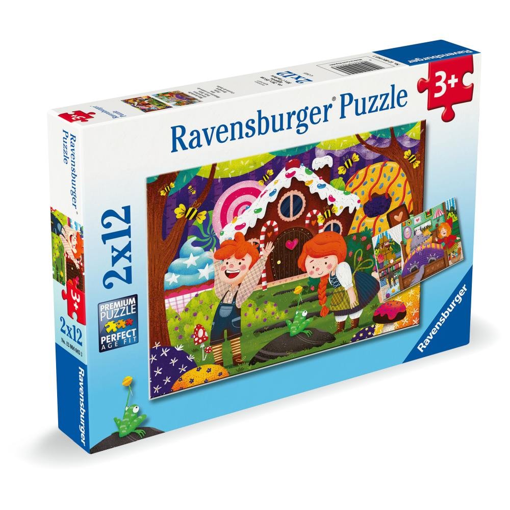 Puzzle 2x12 Piese Ravensburger - Povesti Cu Zane... 2