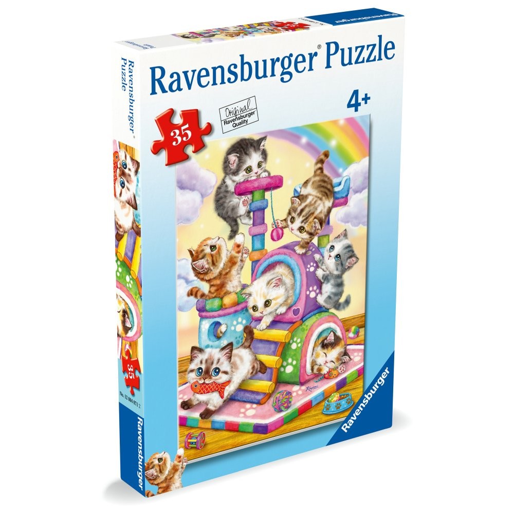 Puzzle 35 Piese Ravensburger - Pisicute La Joaca... 2