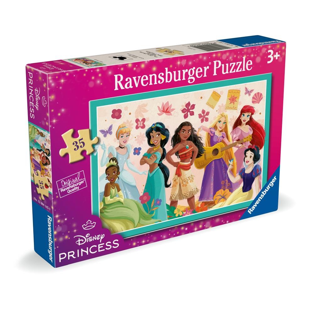 Puzzle 35 Piese Ravensburger - Puterea Printeselor Disney (Ravensburger-04145)