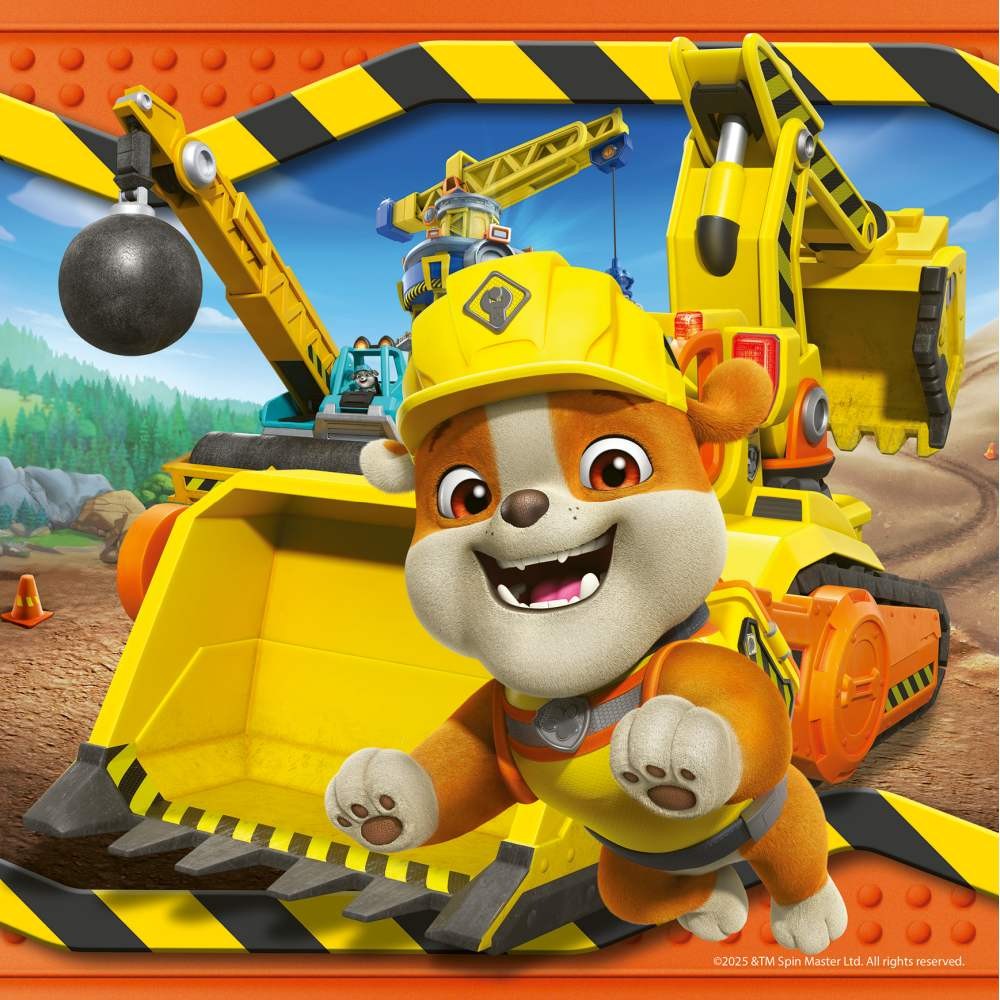 Puzzle 3x49 Piese Ravensburger - Rubble Si Echipa Lui (Ravensburger-04168)