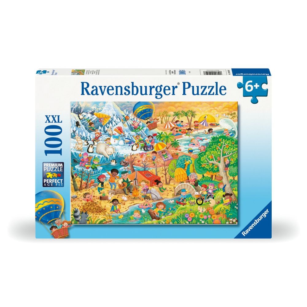 Puzzle 100 Piese XXL Ravensburger -...