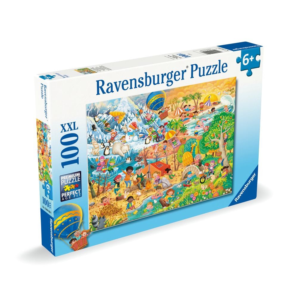 Puzzle 100 Piese XXL Ravensburger - Distractia Copiilor... 2