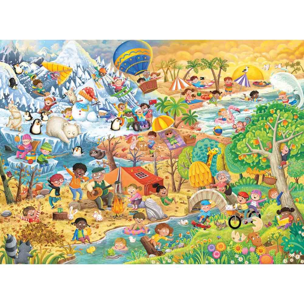 Puzzle 100 Piese XXL Ravensburger -...
