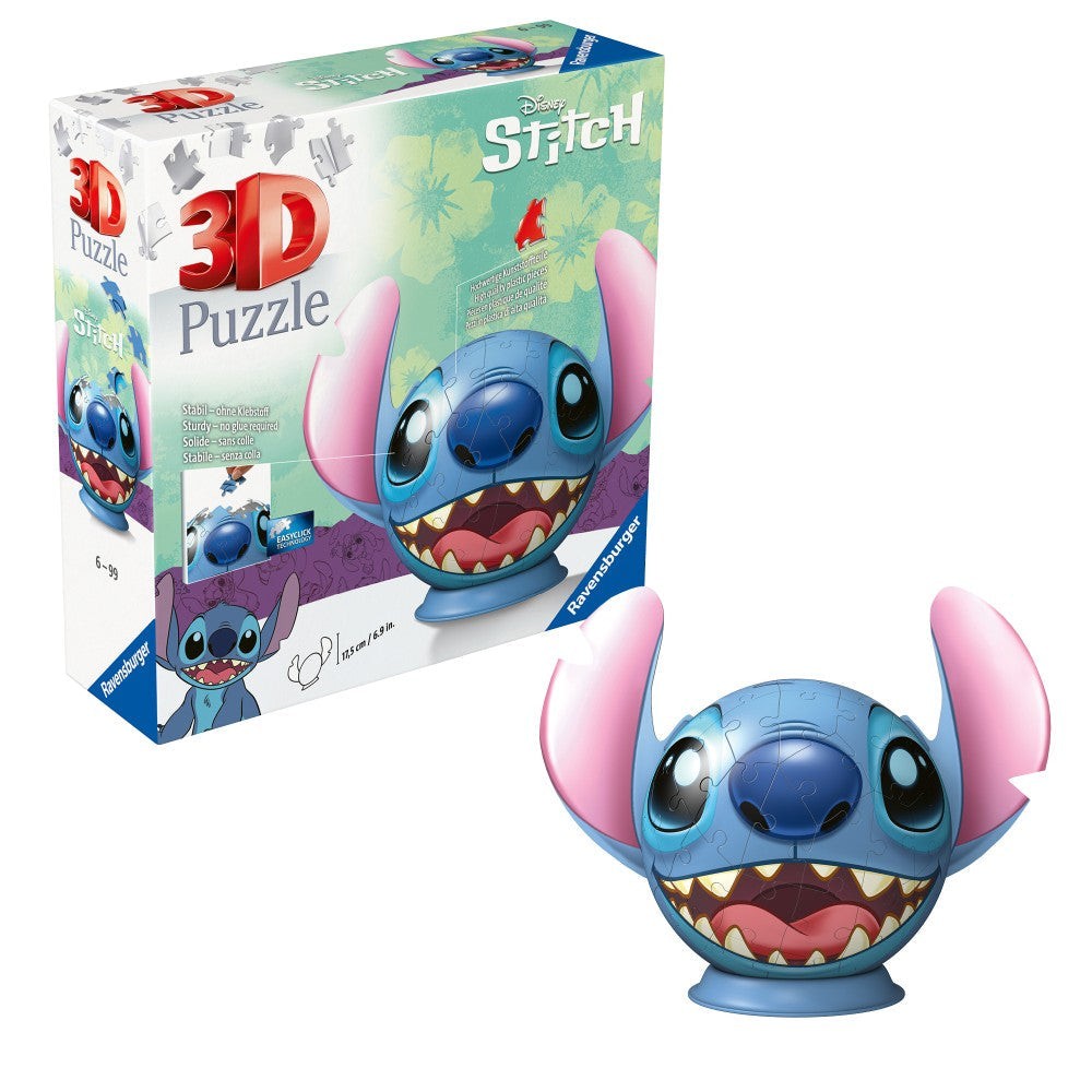Puzzle 3D Cu 72 Piese Ravensburger - Disney Stitch...