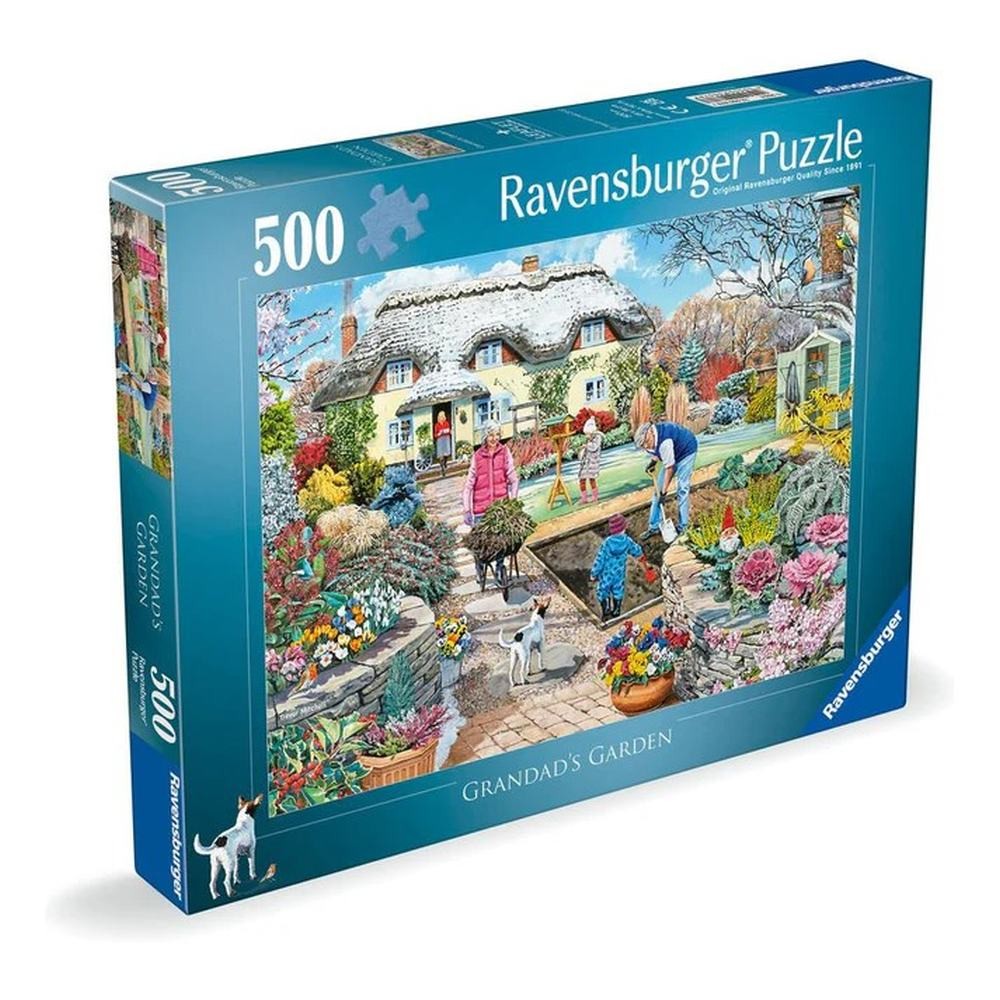 Puzzle 500 Piese Ravensburger - Gradina Bunicului (Ravensburger-00678)