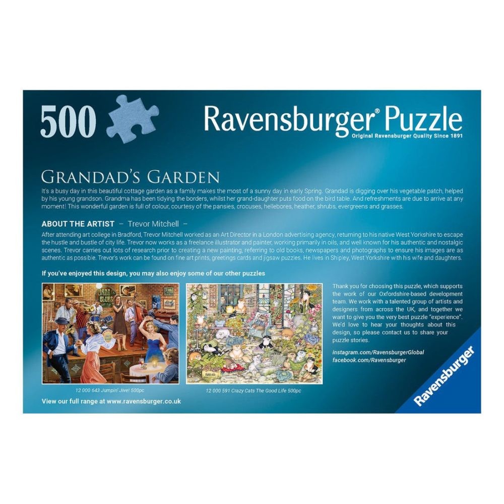 Puzzle 500 Piese Ravensburger -...