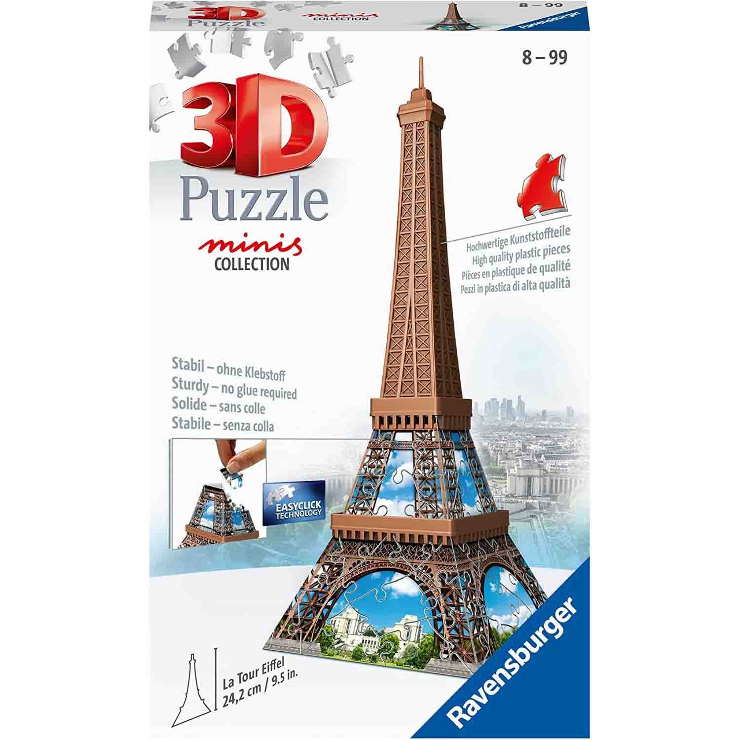 Puzzle 3D Cu 54 Piese Ravensburger - Turnul Eiffel... 2