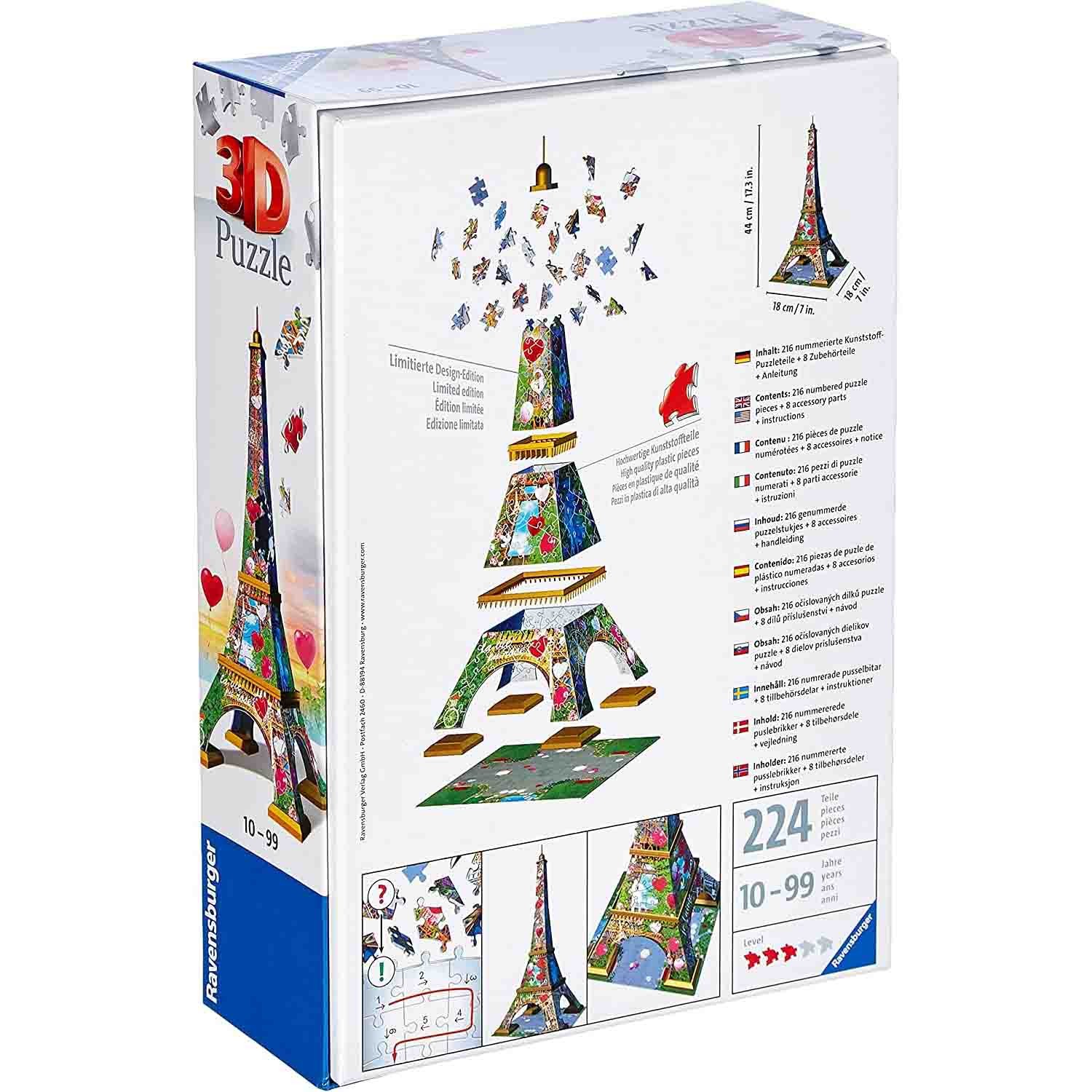Puzzle 3D Cu 216 Piese Ravensburger -...