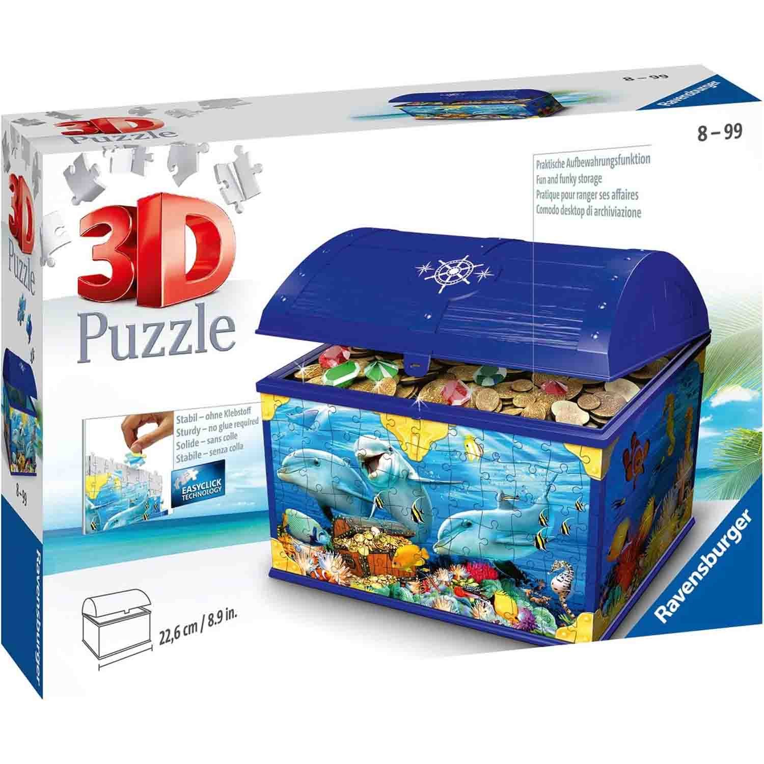 Puzzle 3D Cu 216 Piese Ravensburger - Cutie Comori Cu... 2