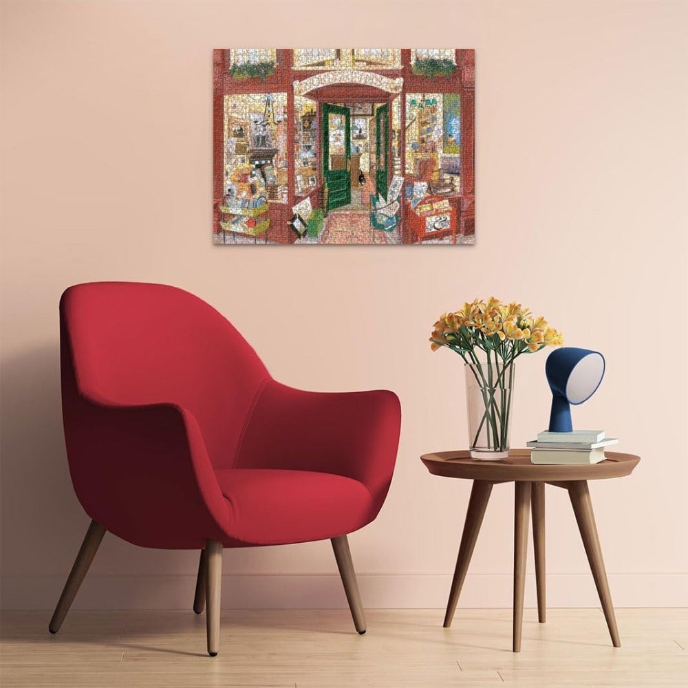 Puzzle 1500 Piese Ravensburger - Librarie (Ravensburger-00728)