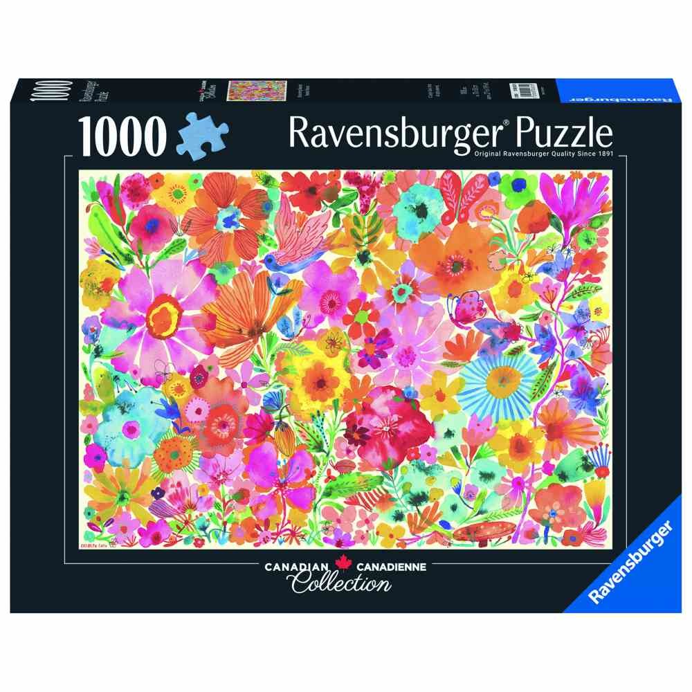 Puzzle 1000 Piese Ravensburger - Frumuseti Inflorite (Ravensburger-00632)