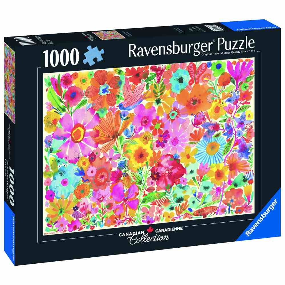 Puzzle 1000 Piese Ravensburger - Frumuseti Inflorite (Ravensburger-00632)