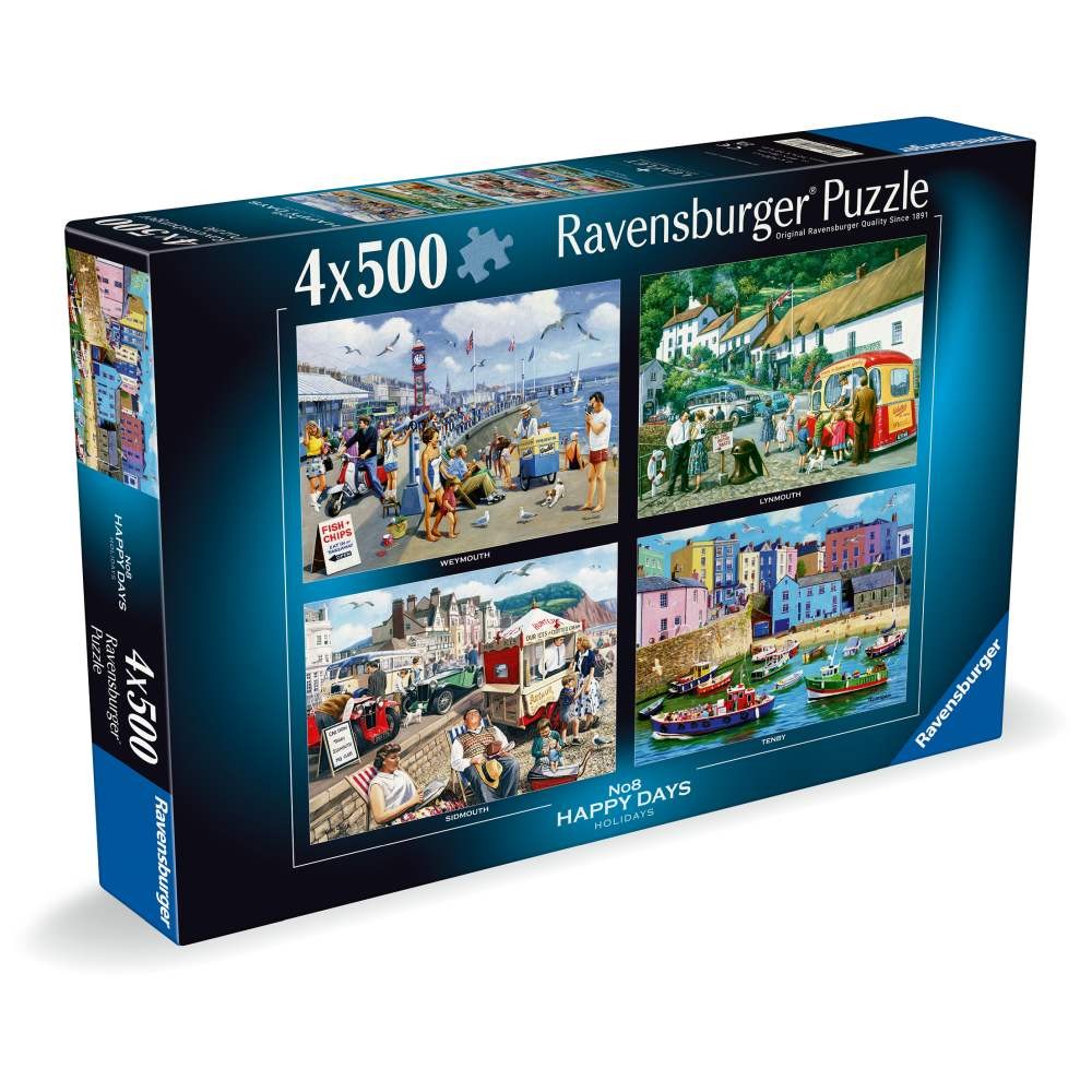 Puzzle 4x500 Piese Ravensburger -...