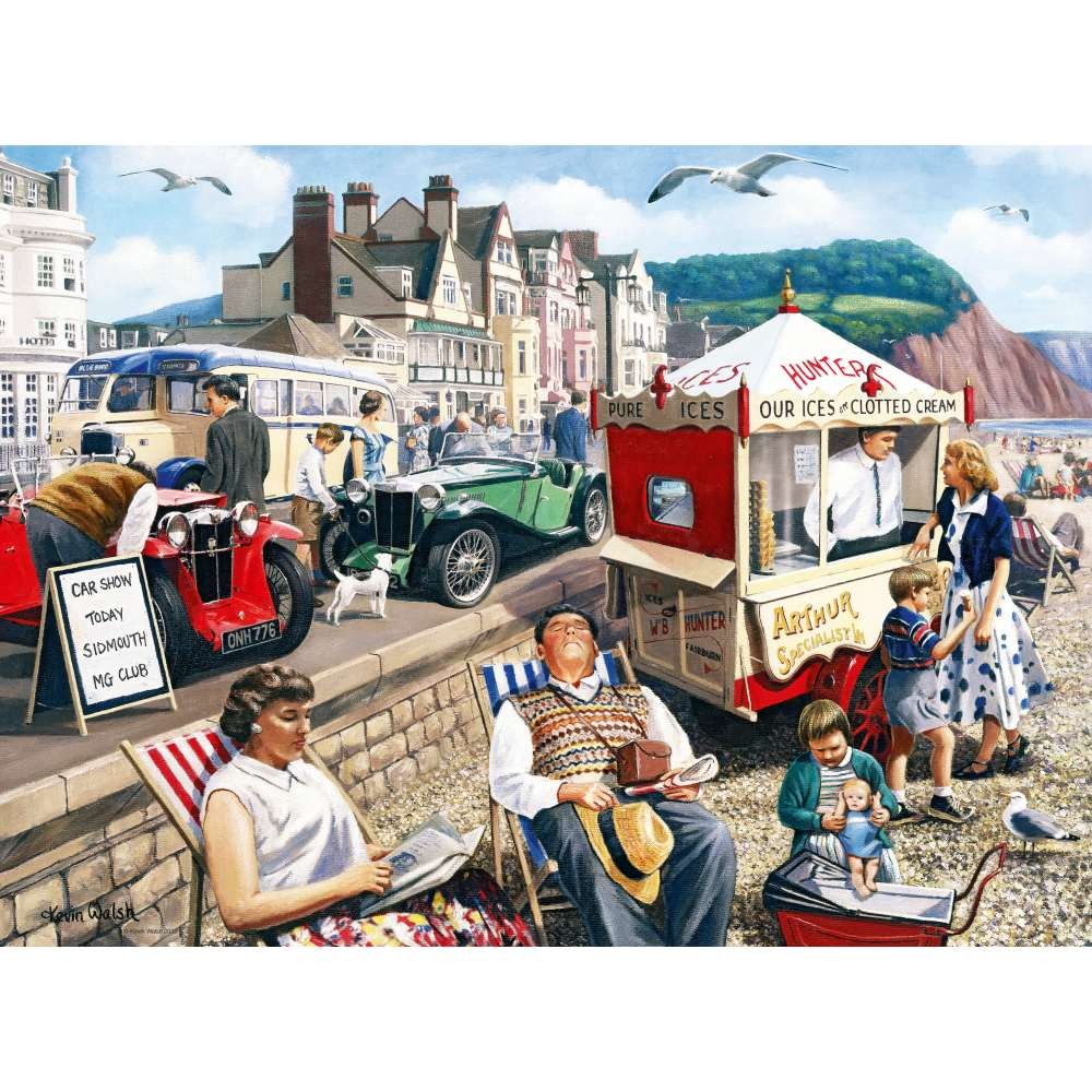 Puzzle 4x500 Piese Ravensburger - Vacante Placute Si Vesele (Ravensburger-01527)