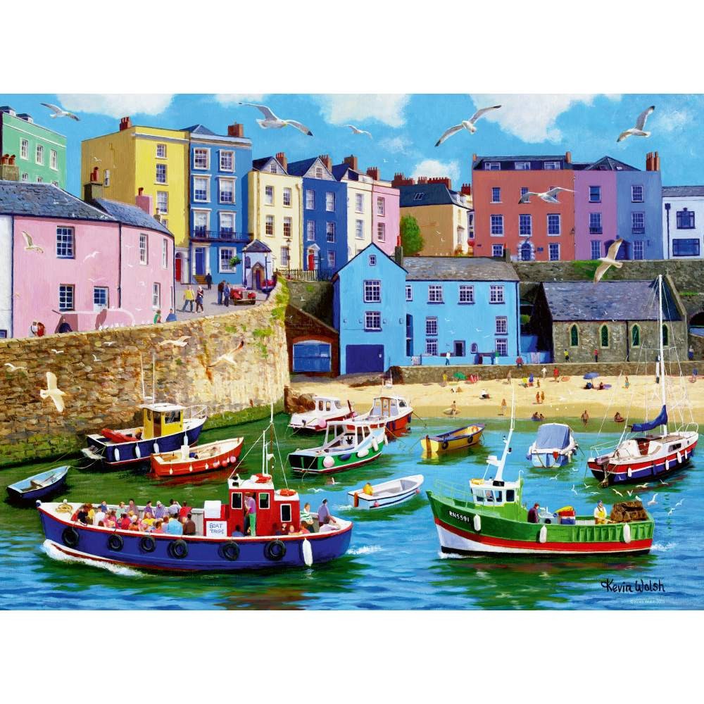 Puzzle 4x500 Piese Ravensburger -...