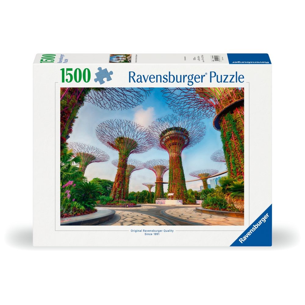 Puzzle 1500 Piese Ravensburger - Gardens by the Bay Singapore (Ravensburger-01396)
