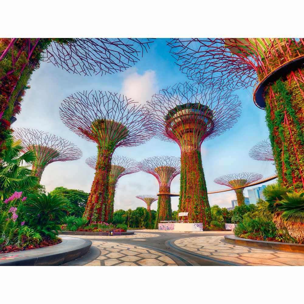 Puzzle 1500 Piese Ravensburger - Gardens by the Bay Singapore (Ravensburger-01396)