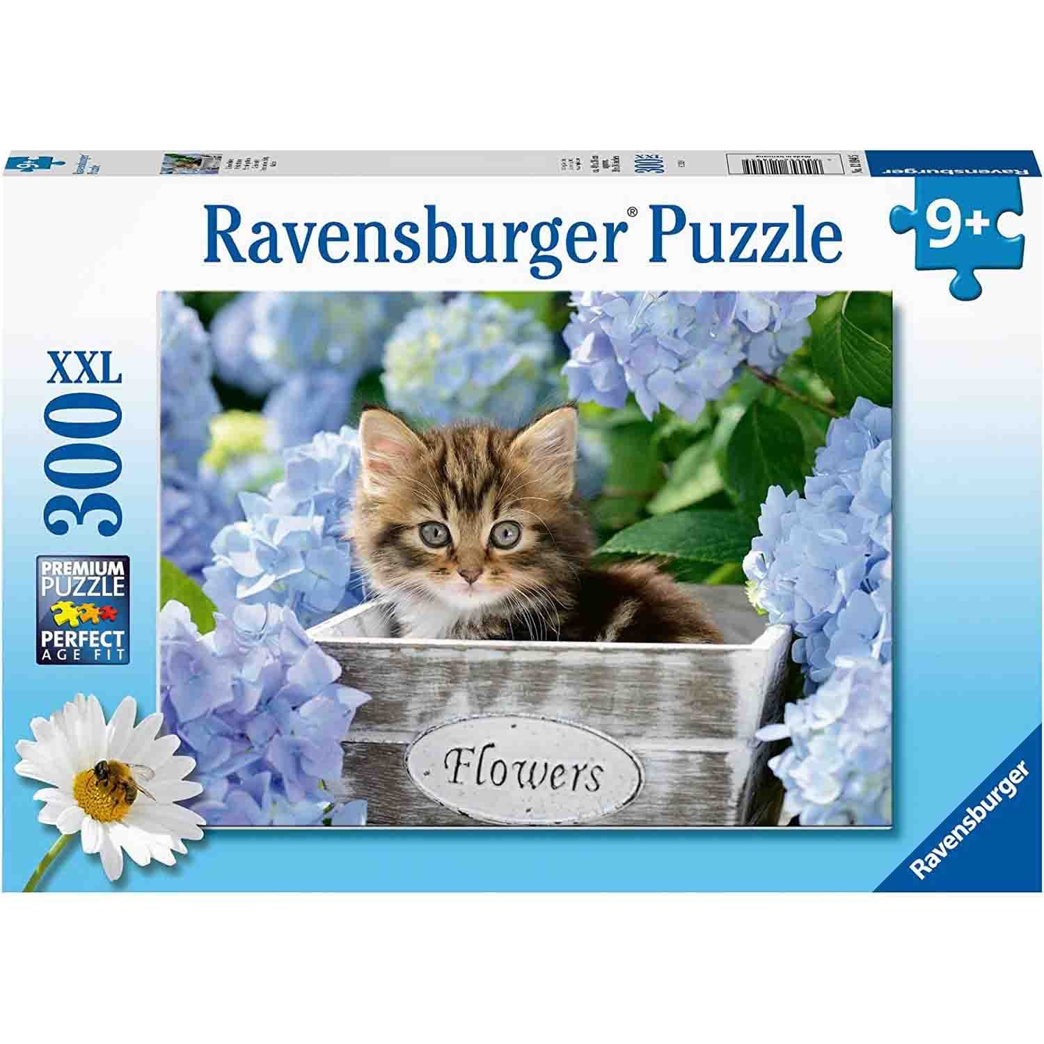 Puzzle 300 Piese Ravensburger - Pisicuta Intre Flori... 2