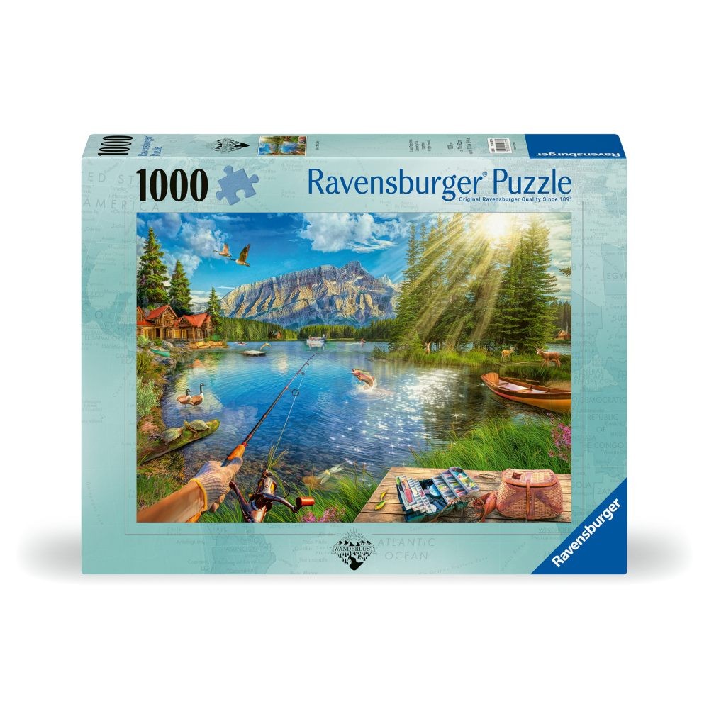 Puzzle 1000 Piese Ravensburger - Viata La Lac... 2