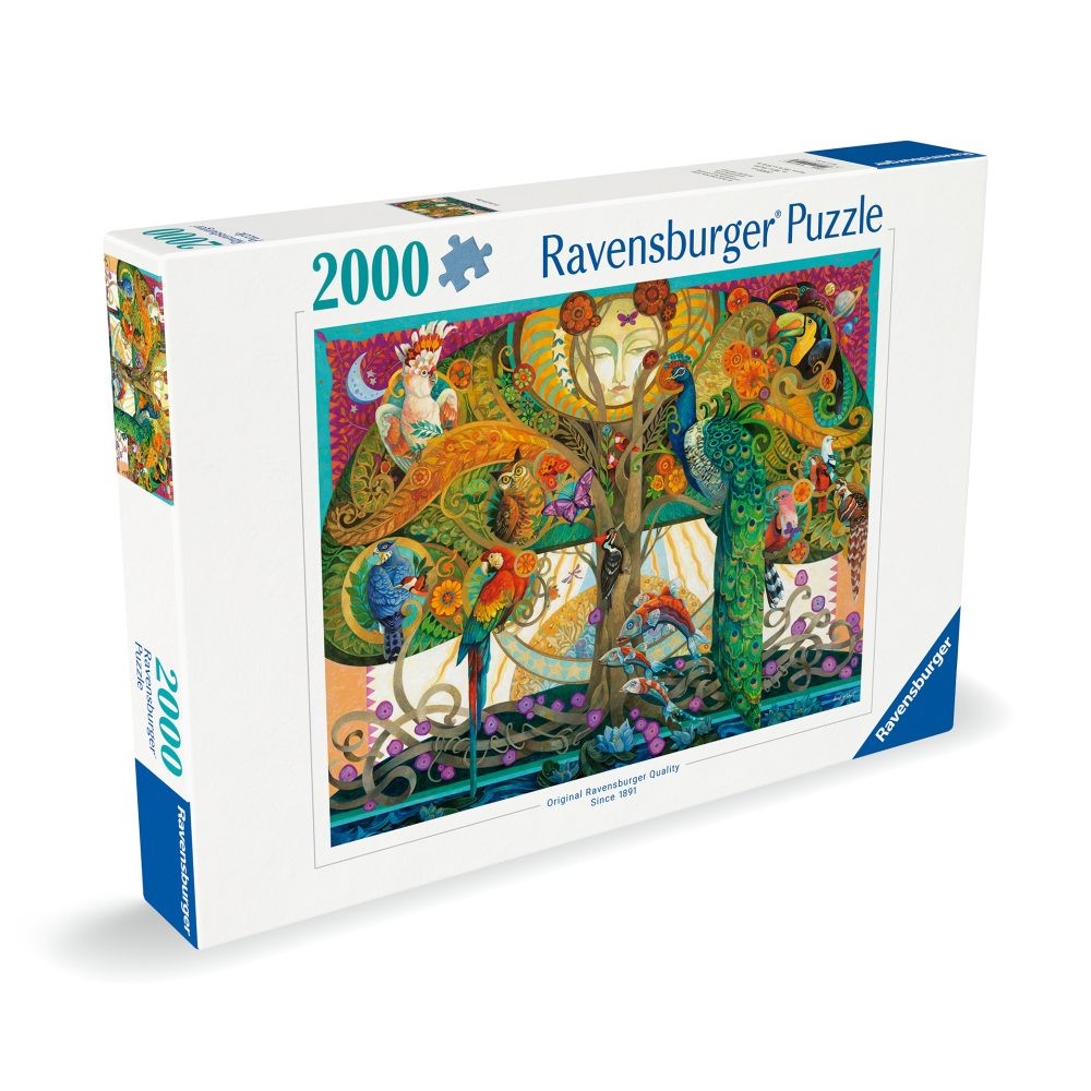 Puzzle 2000 Piese Ravensburger - Pasari (Ravensburger-01008)
