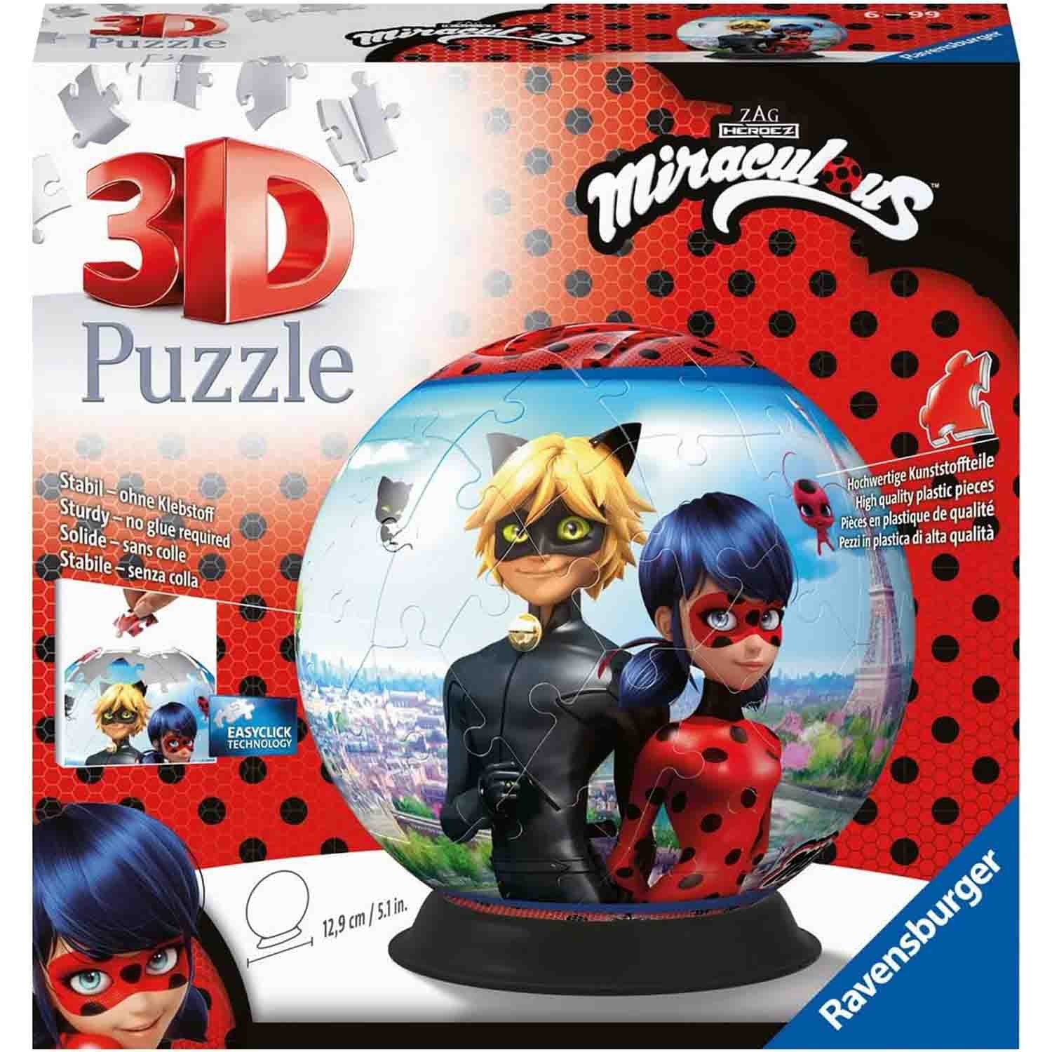 Puzzle 3D Cu 72 Piese Ravensburger -...