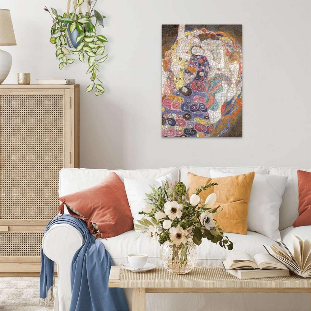 Puzzle 1000 Piese Ravensburger - Gustav Klimt:Fecioara (Ravensburger-00063)