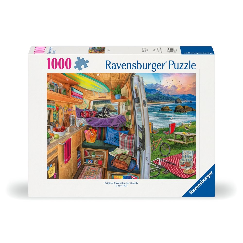 Puzzle 1000 Piese Ravensburger - Priveliste Din Rulota... 2