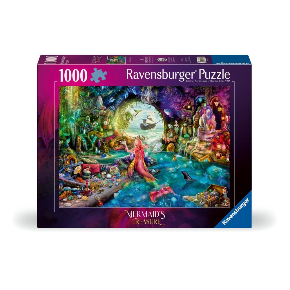 Puzzle 1000 Piese Ravensburger - Comoara Sirenelor... 2